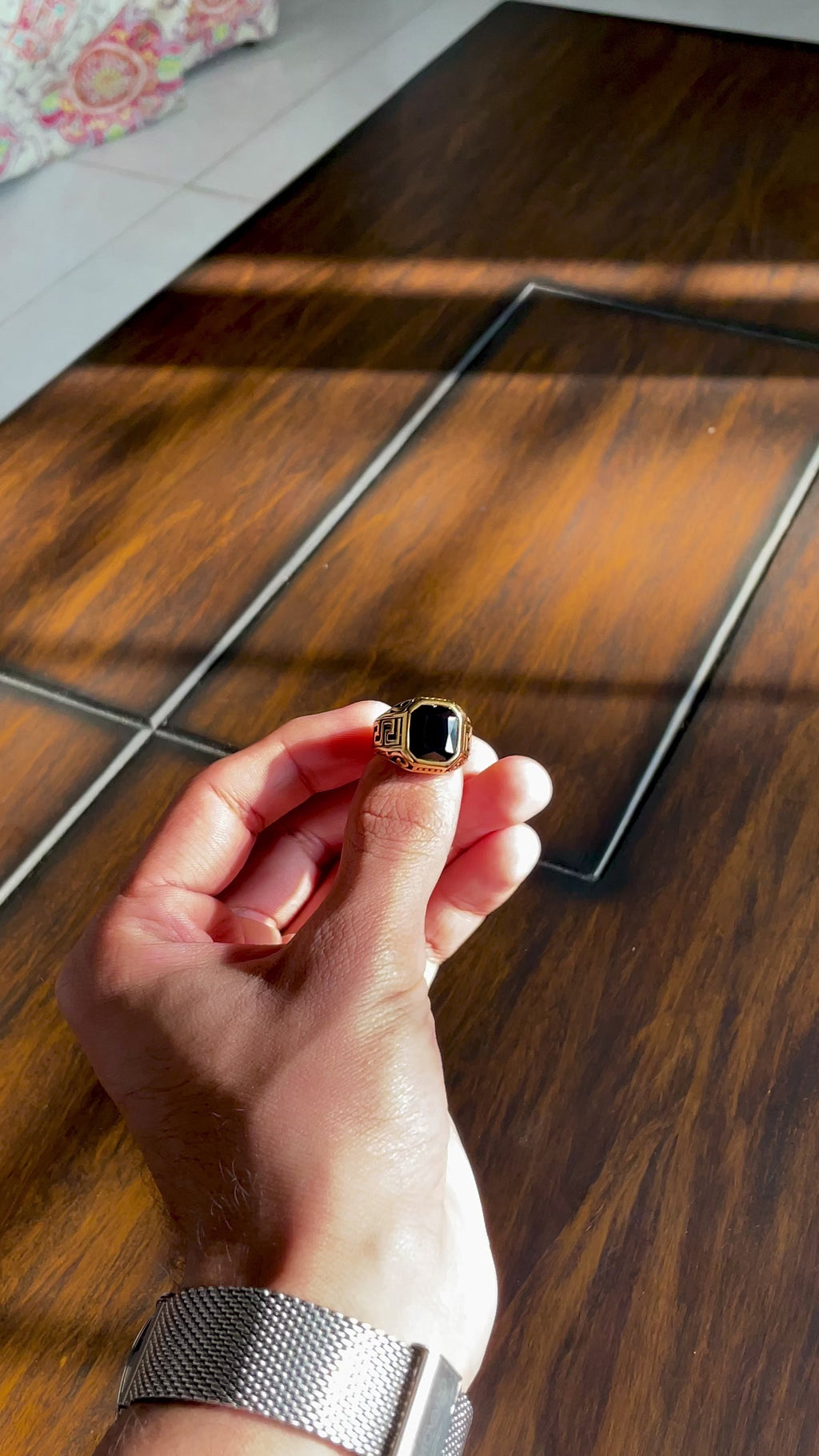 Spartan Signet Ring