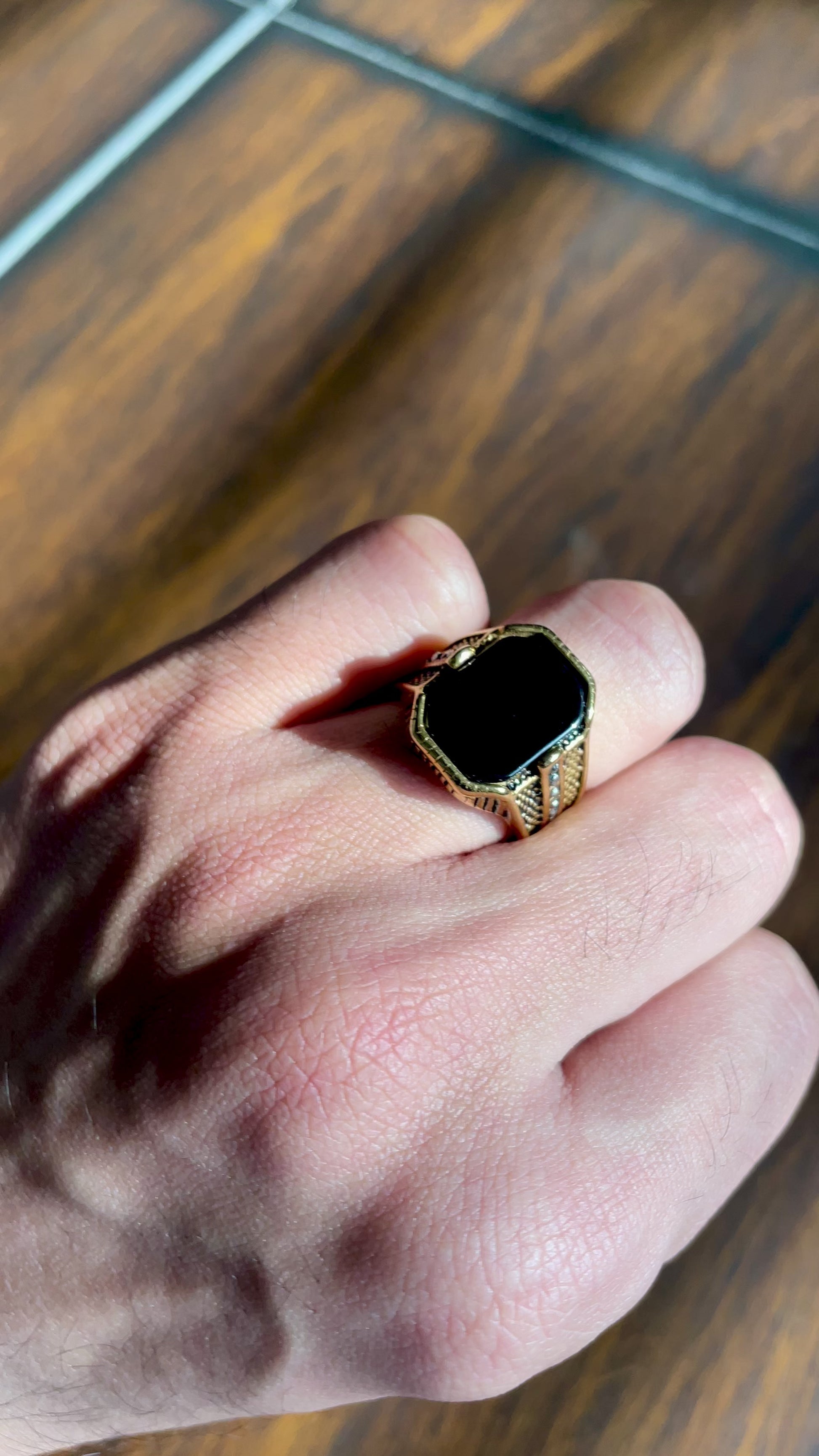 Regal gold Ring & bracelet