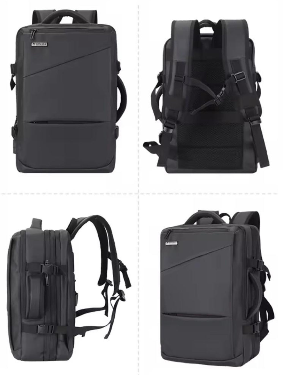 ProVault™ Travel Tech Backpack – Expandable, Anti-Theft, Multi-Compartment