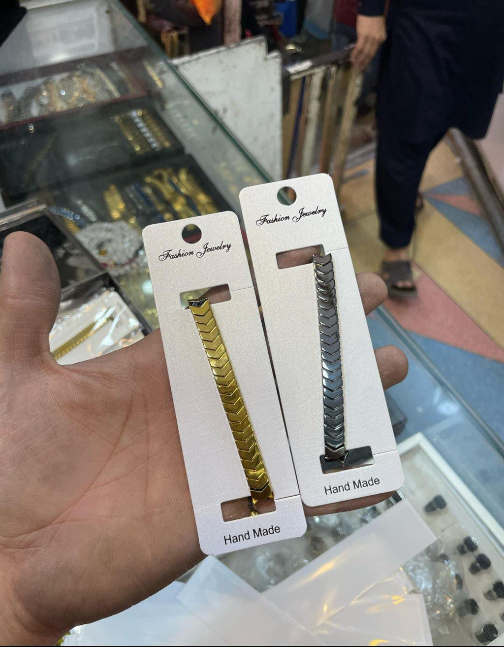 Marble Stone New Trend Arrow Link Bracelet for Men