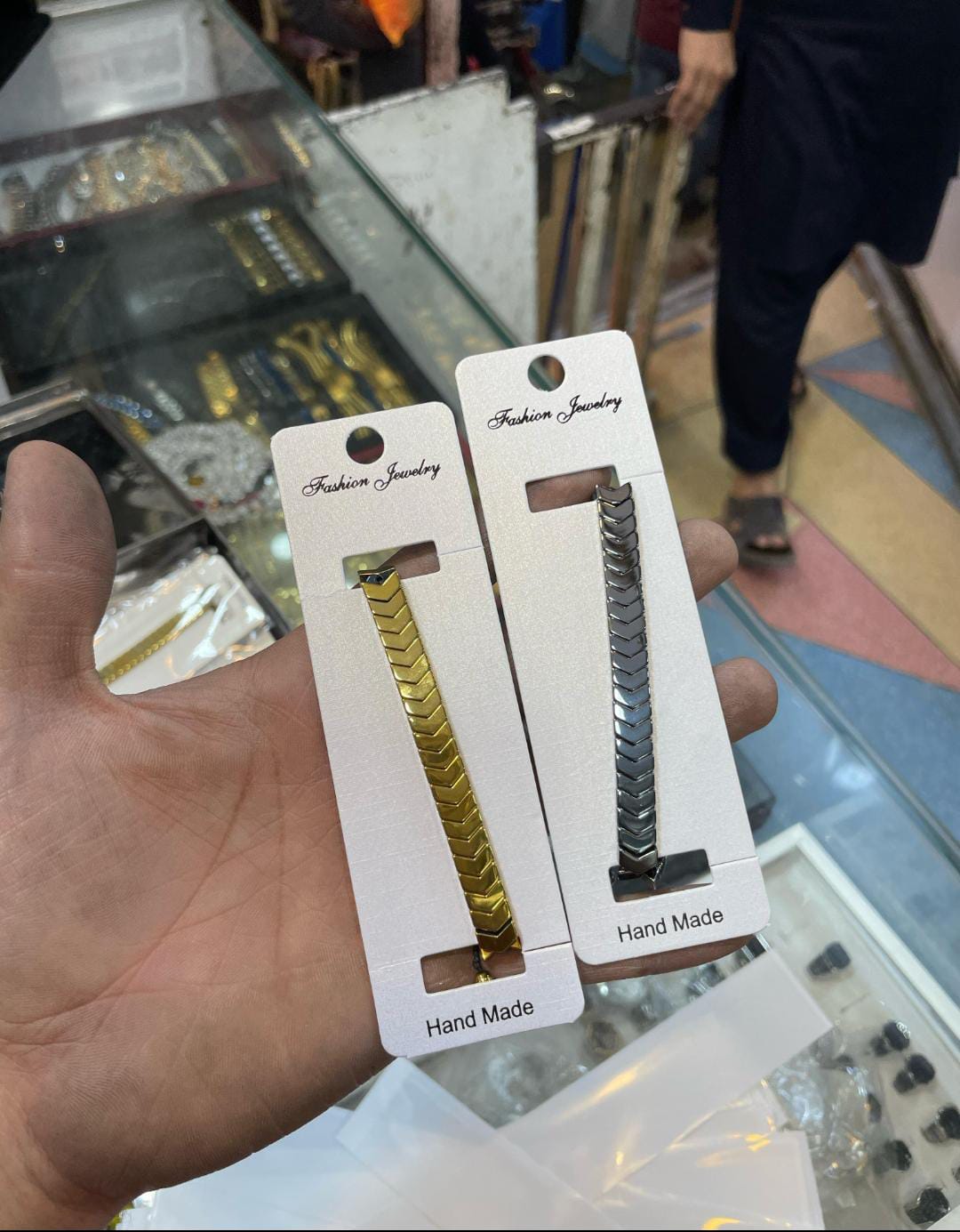 Marble Stone New Trend Arrow Link Bracelet for Men